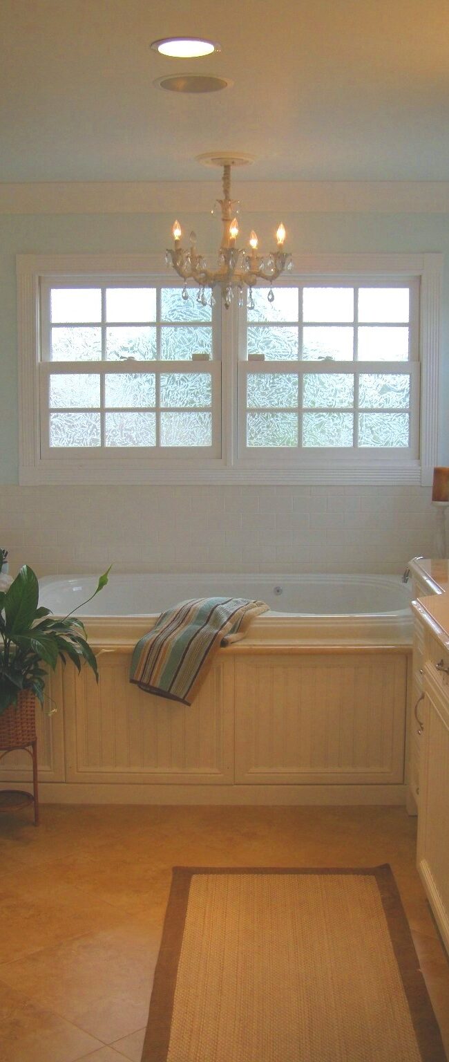 Master Bath Tub View 1